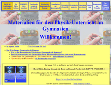 Tablet Screenshot of forphys.de